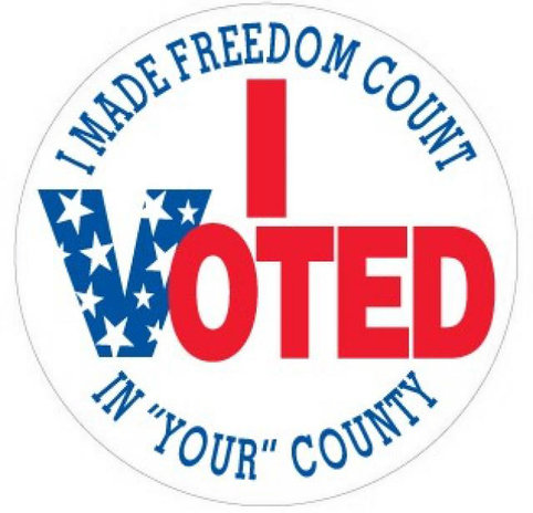 Custom Make Freedom Count