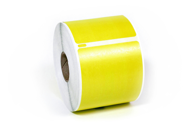 Dymo LW Shipping Labels 2 5/16" x 4" Piggyback Yellow