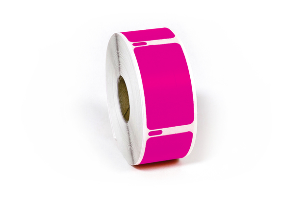 Dymo LW Return Address Labels 3/4" x 2" Magenta